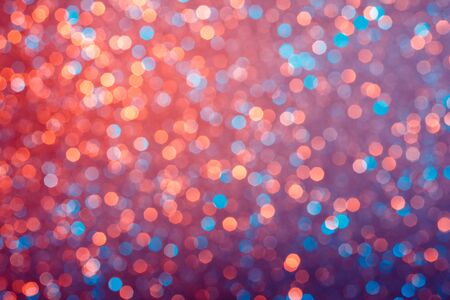 Bright glowing lights bokeh backgroundの写真素材