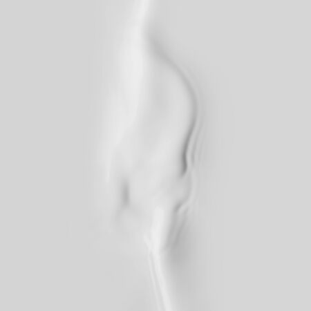 Soft white wave of light and shade abstract backgroundの写真素材