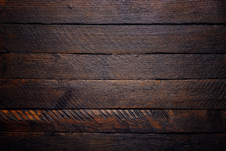 Old rustic wood texture background top viewの写真素材