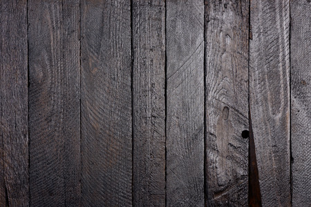 Dark wooden planks backgroundの写真素材