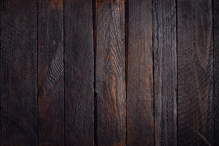 Dark wooden background textureの写真素材