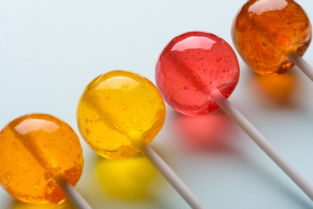 Lollipops close upの写真素材