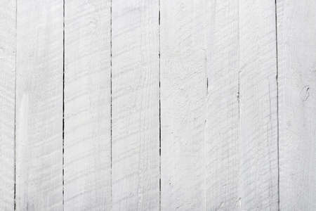 Rough rustic white wooden background top viewの写真素材