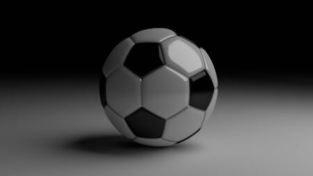Football soccer  3D Renderの写真素材