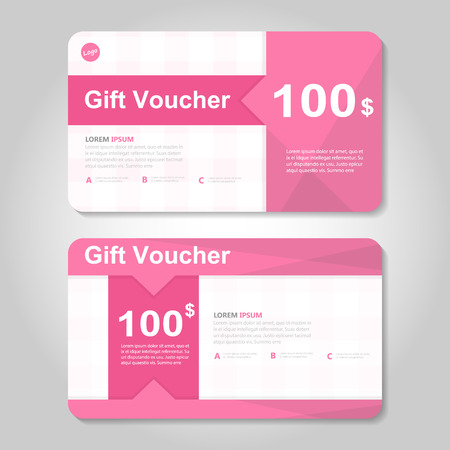 Pink Vector annual report Leaflet Brochure Flyer template design, book cover layout design, Abstract pink presentation templatesのイラスト素材