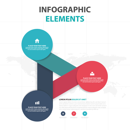 Abstract colorful triangle business timeline Infographics elements, presentation template flat design vector illustration for web design marketing advertisingのイラスト素材