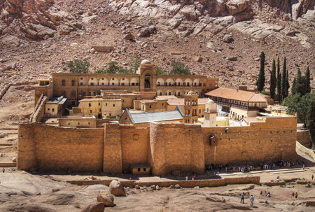 Monastery of Saint Catherine, Sinai, Egypt.の写真素材