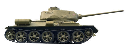 Legendary soviet Second World War medium battle tank T-34 
