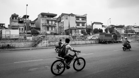 back in the old day,hanoi,vietnamのeditorial素材