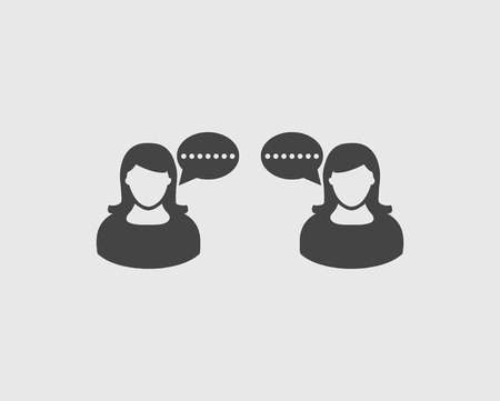 Conversion between Icon on gray Background.のイラスト素材