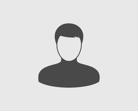 People Icon on gray Backgroundのイラスト素材
