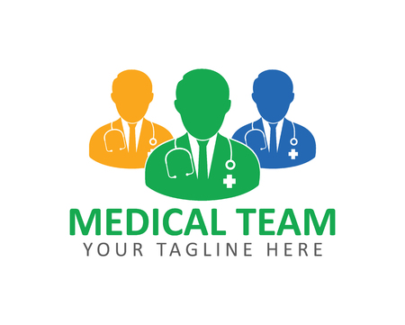Medical Team concept illustrationのイラスト素材