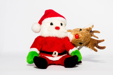 Reindeer & Santa Claus