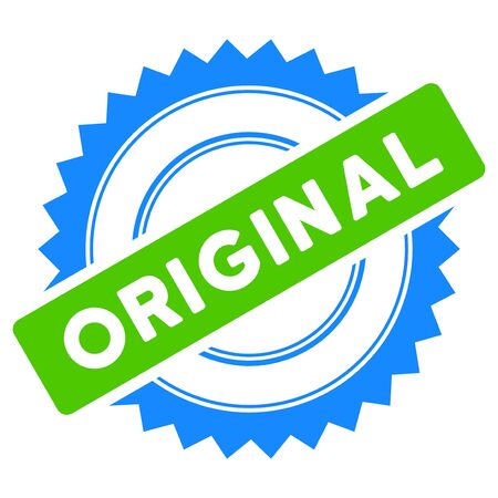 Original Stamp flat raster illustration.の写真素材