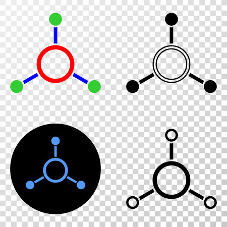 Masternode links EPS vector pictograph with contour, black and colored versions. Illustration style is flat iconic symbol on chess transparent background.のイラスト素材