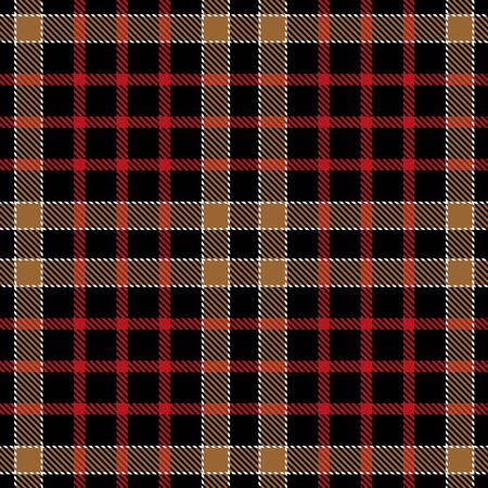 Tartan Plaid Scottish Seamless Pattern. Texture from tartan, plaid, tablecloths, shirts, clothes, dresses, bedding, blankets and other textile.のイラスト素材