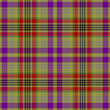 Khaki Tartan Plaid Scottish Seamless Pattern. Texture from tartan, plaid, tablecloths, shirts, clothes, dresses, bedding, blankets and other textileのイラスト素材