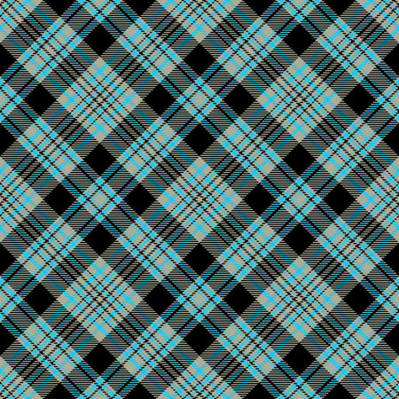 Black,Gray and Blue Tartan Plaid Scottish Seamless Pattern. Texture from tartan, plaid, tablecloths,...