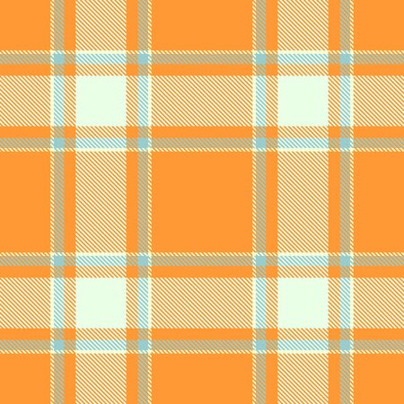 Yellow,Beige and Blue Tartan Plaid Scottish Seamless Pattern. Texture from tartan, plaid, tablecloths, shirts, clothes, dresses, bedding, blankets and other textile.のイラスト素材
