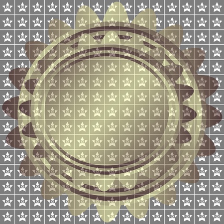 Vector seamless decorative texture on a background of decorative starsのイラスト素材