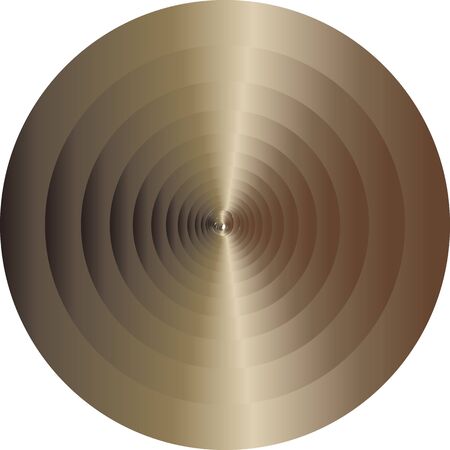 The image is similar to a round corridor stretching into infinityのイラスト素材