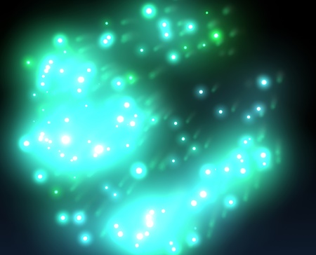 Decorative fireworks in the night sky close up shotの写真素材