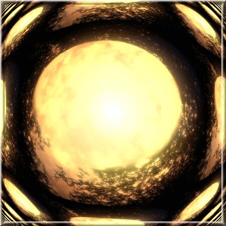 Ornate decorative seamless background texture in the form of square tilesの写真素材