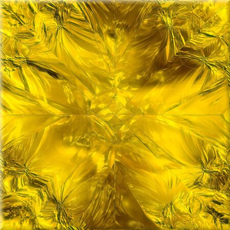 Decorative abstract seamless texture in the form of a transparent flowerの写真素材