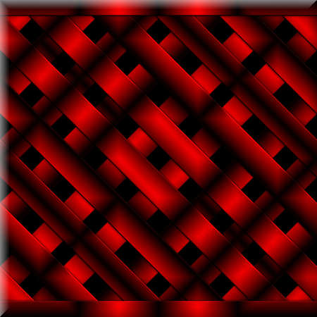 Decorative garden lattice in the form of a square tileの写真素材