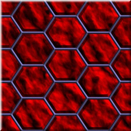 Seamless texture - cell in the form of a square tileの写真素材