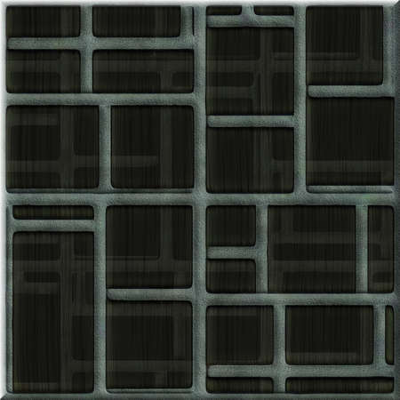 Seamless pattern of textured frame in the form of a square tileの写真素材