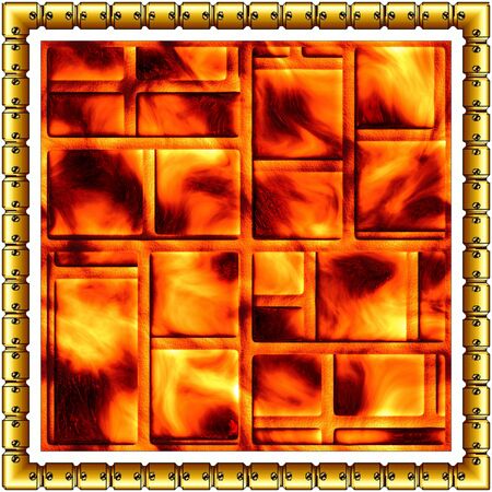 Seamless texture of patterned light in a decorative boxの写真素材