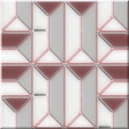 Seamless patterned texture in the form of a square tileの写真素材