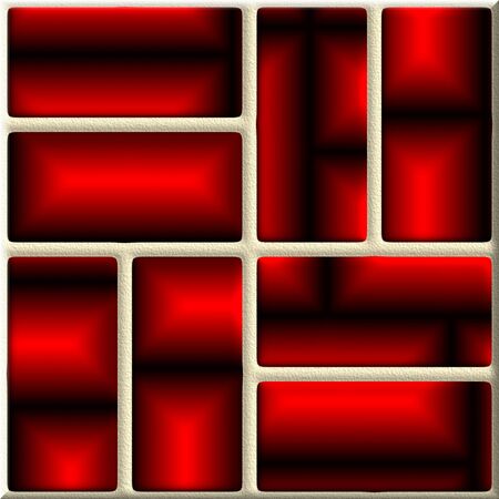 Seamless patterned texture in the form of a square tileの写真素材
