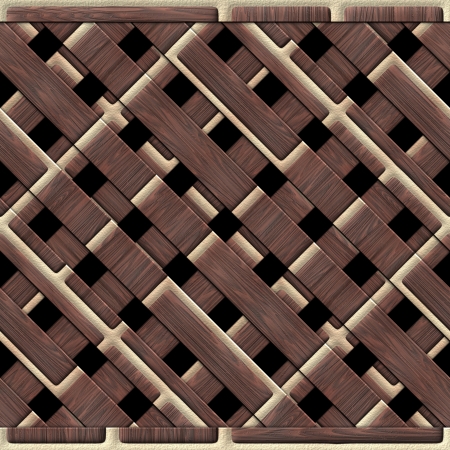Ornate seamless texture in a square tileの写真素材