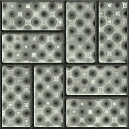 Ornate seamless texture in a square tileの写真素材