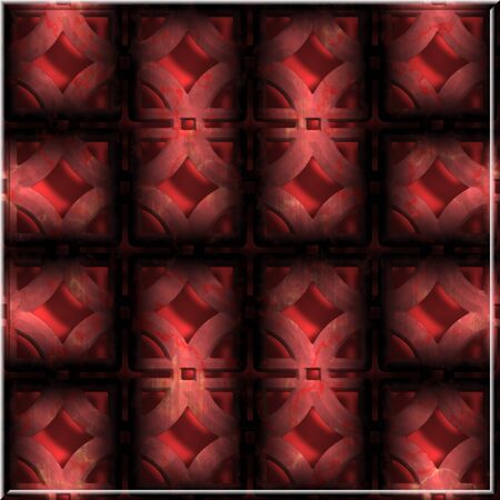 Ornate seamless texture in a square tilesの写真素材