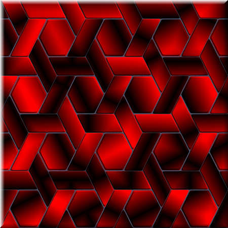 Ornate seamless texture in a square tileの写真素材