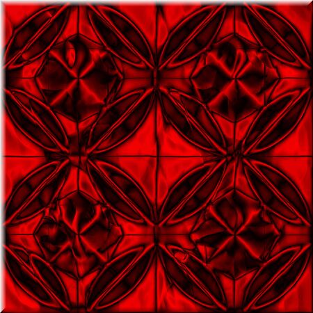 Ornate seamless texture in a square tileの写真素材