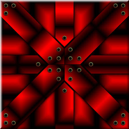 Ornate seamless texture in a square tileの写真素材