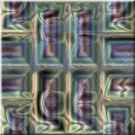 Ornate seamless texture in a square tileの写真素材