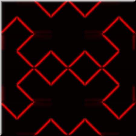 Ornate seamless texture in a square tileの写真素材