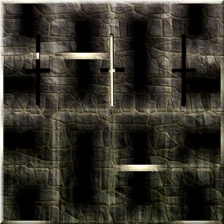 Ornate seamless texture in a square tileの写真素材