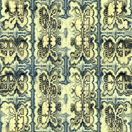 Ornate seamless texture in a square tile,の写真素材