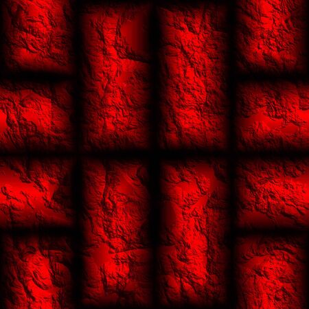 Seamless texture of the frames in a square tileの写真素材