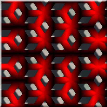 Ornate seamless texture in a square tileの写真素材