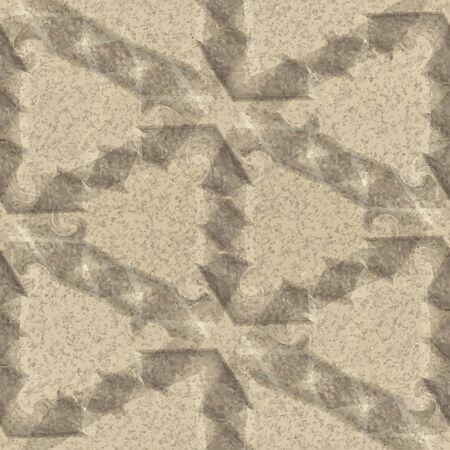 Ornate seamless texture in the form of a squareのイラスト素材