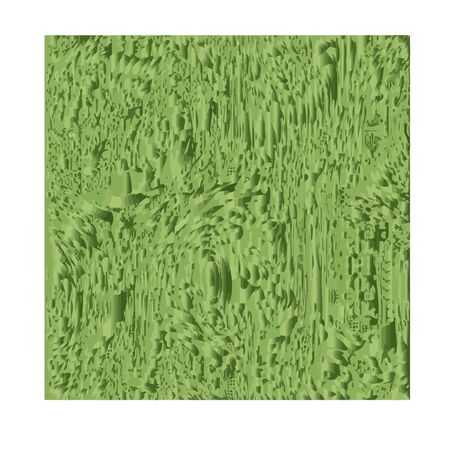 Ornate seamless texture of green in the form of a squareのイラスト素材