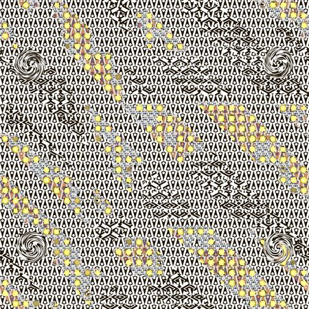 Seamless patterned texture in the form of a square tiles,のイラスト素材