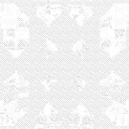 Ornate seamless texture of dots in a squareのイラスト素材